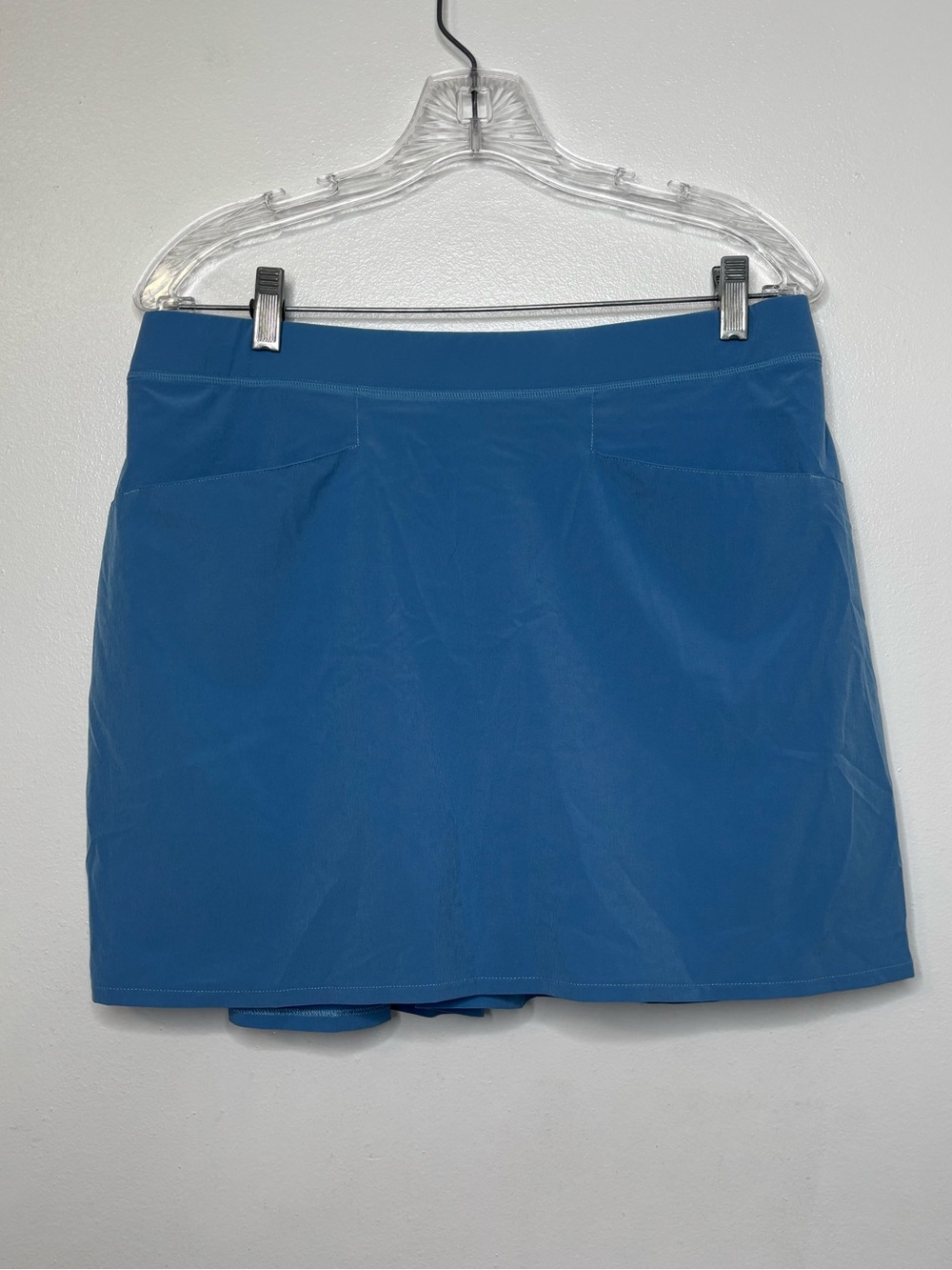 RLX Golf Ralph Lauren Blue Pleated Aim Skort 17” Size Large